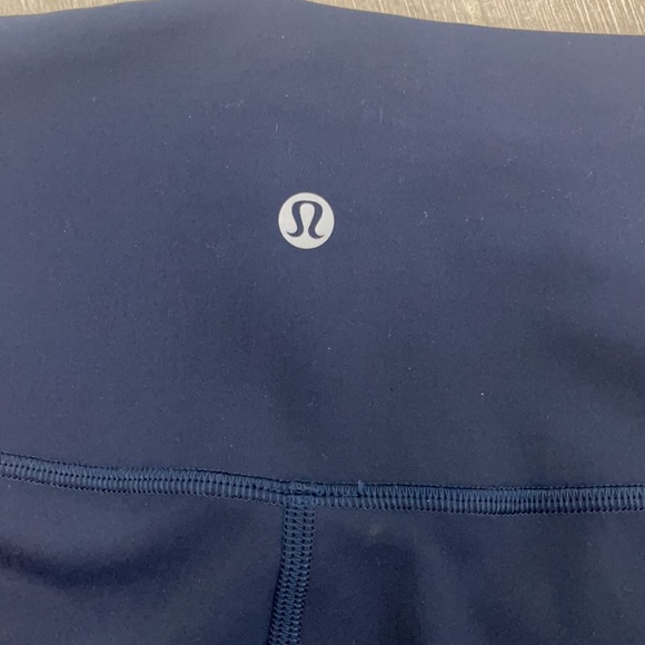 Lululemon Wunder train 23” in the color True Navy. - Picture 3 of 6
